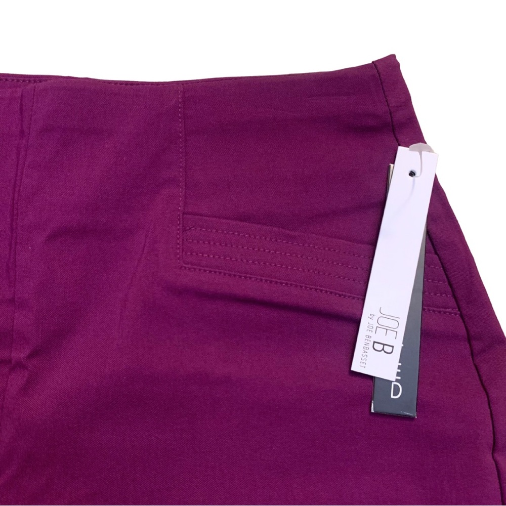 2/$30 JOE B Purple High Waisted Shorts Small NEW Retro Twee Dopamine - Picture 3 of 9